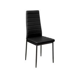Silla de comedor Nekane negra