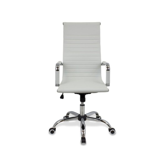 Silla ergonómica con sistema de balancín y soporte lumbar
