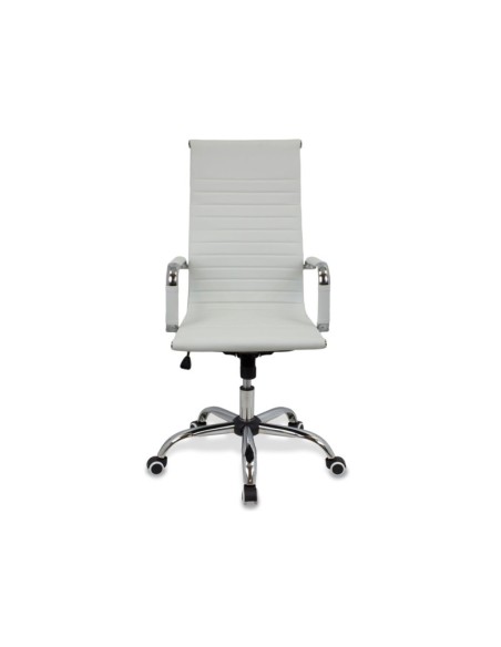 Silla ergonómica con sistema de balancín y soporte lumbar