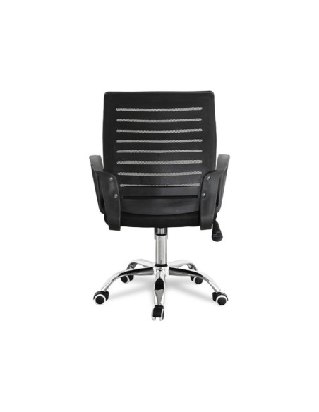 Silla de escritorio giratoria Emma negra