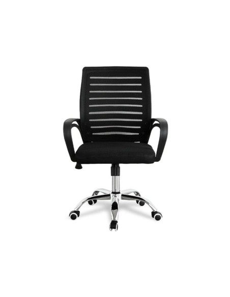 Silla de escritorio giratoria Emma negra