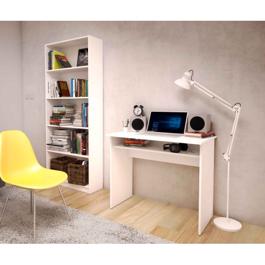 Mesa de escritorio Low Cost blanco