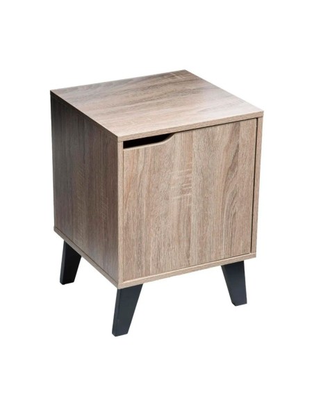 Mesita de noche Mix n'modul con patas madera moderna