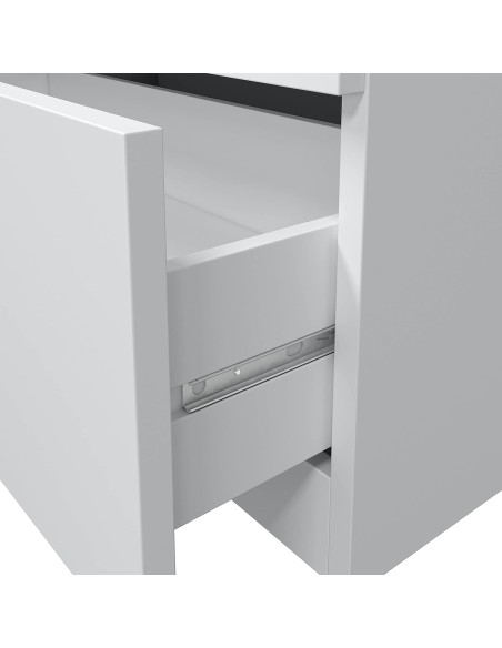 Cómoda 3 cajones blanco Soft – diseño clásico y funcional