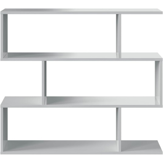 Estantería baja Danyerys – Blanco brillo