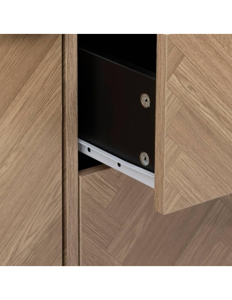 Aparador Chevron – 2 puertas y 3 cajones
