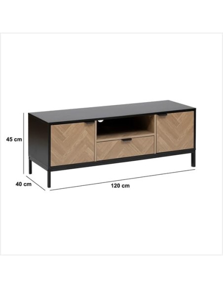Mueble TV Chevron