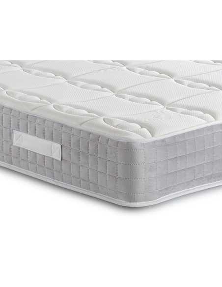 Colchón viscoelástico U-Pocket 24 cm con muelles ensacados