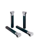 Pata de somier 275 mm acero gris oscuro