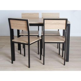Conjunto de mesa y 4 sillas...