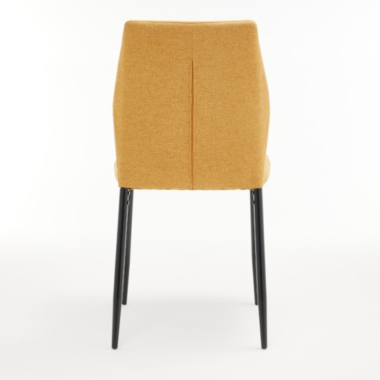 Silla de comedor Marina mostaza