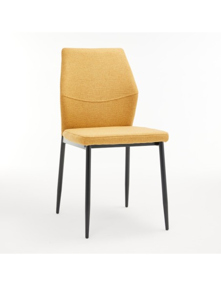 Silla de comedor Marina mostaza