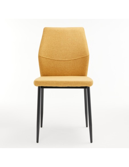 Silla de comedor Marina mostaza