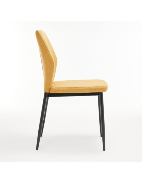 Silla de comedor Marina mostaza