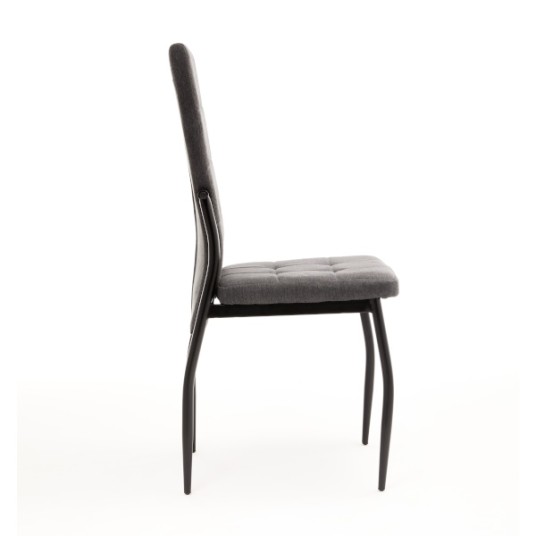 Silla de comedor Gris Oscuro