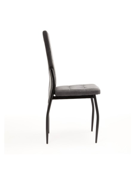 Silla de comedor Gris Oscuro