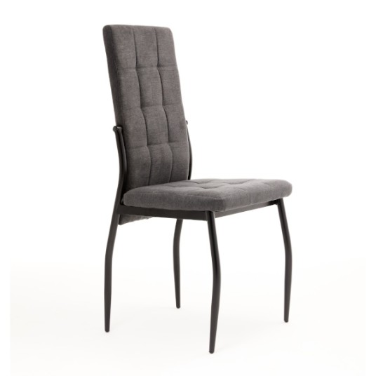 Silla de comedor Gris Oscuro