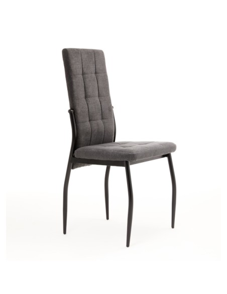 Silla de comedor Gris Oscuro