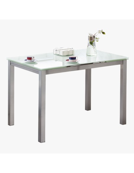 Mesa de Comedor de cristal Extensible Cameron