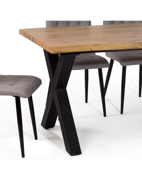 Mesa de comedor extensible Sabina