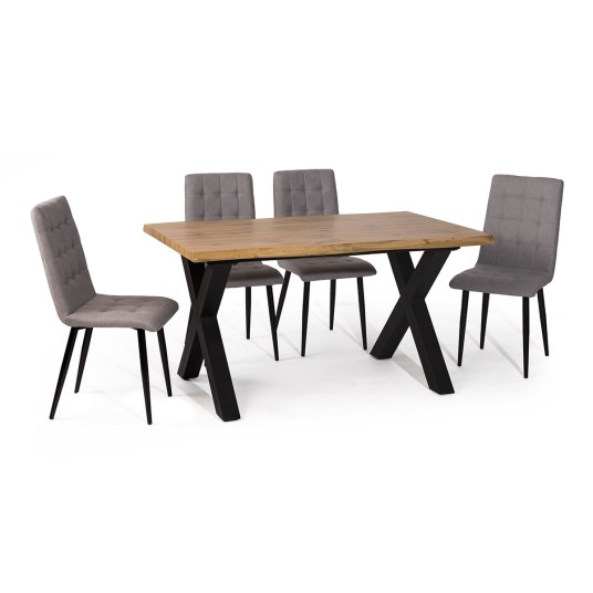 Mesa de comedor extensible Sabina