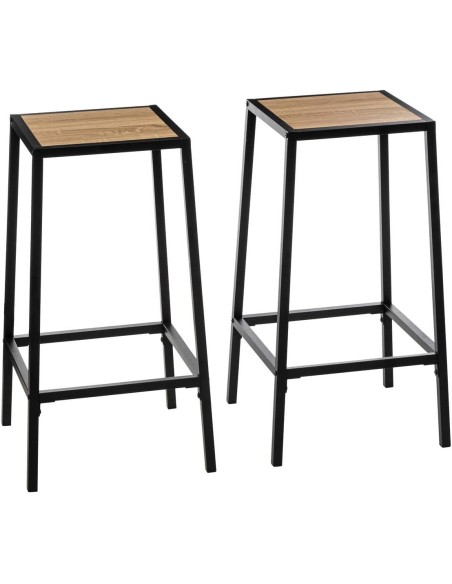 Taburetes altos de diseño industrial colección Aliaj