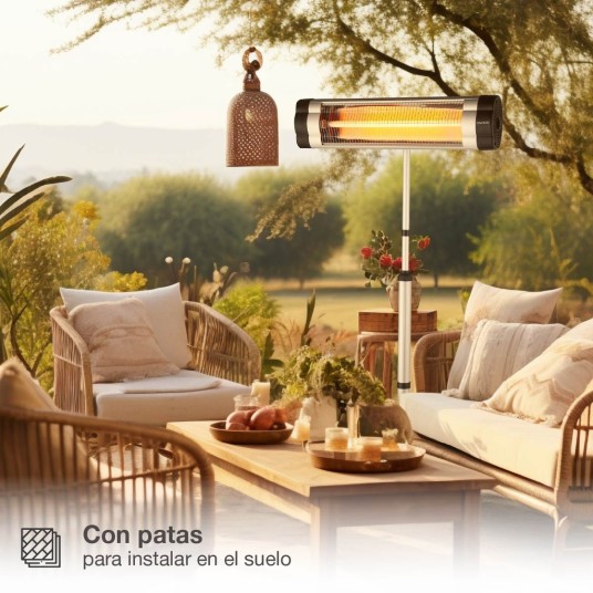 Estufa de pie exterior