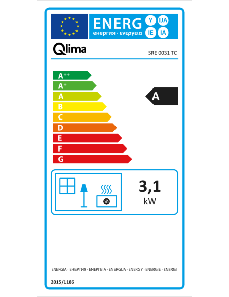 Estufa de Parafina Láser Qlima SRE 0031 TC