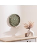 Reloj de pared Alizée Atmosphera con esfera de polipropileno y números de aluminio