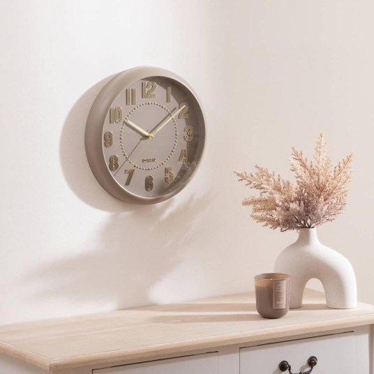 Reloj de pared Alizée Atmosphera Beige