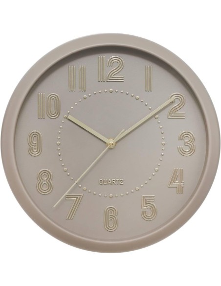Reloj de pared Alizée Atmosphera Beige
