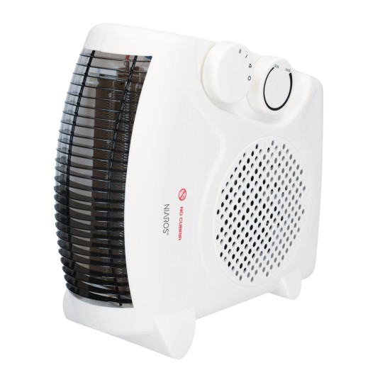 Calefactor vertical/horizontal Atmosphera 1000-2000 W con termostato regulable