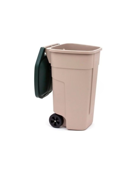 Cubo de Residuos Exterior con Ruedas 110L