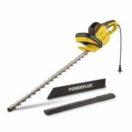 Cortasetos eléctrico Powerplus POWEG20072 de 750 W con hoja doble de 700 mm