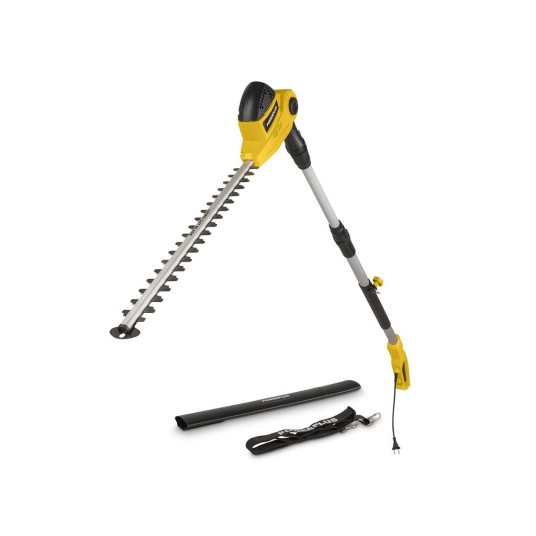 Cortasetos eléctrico telescópico Powerplus POWXG2044 550 W hoja doble 550 mm