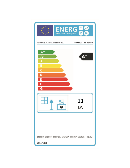 Estufa de Leña R5 Horno Max – 11 kW