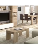 Mesa de centro moderna con tapa elevable y almacenamiento