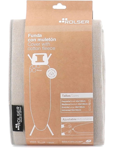 Funda Rolser Fur 002 con muletón Natural arena