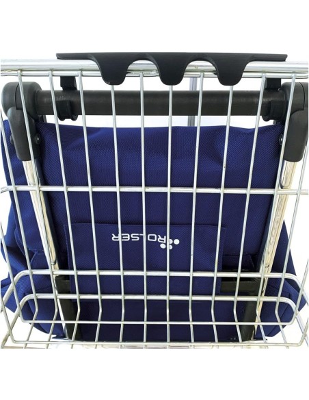 Carro Rolser I-MAX MF 4 Ruedas plegables burdeos