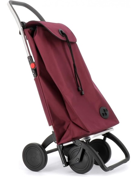 Carro Rolser I-MAX MF 4 Ruedas plegables burdeos