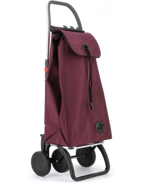 Carro Rolser I-MAX MF 4 Ruedas plegables burdeos