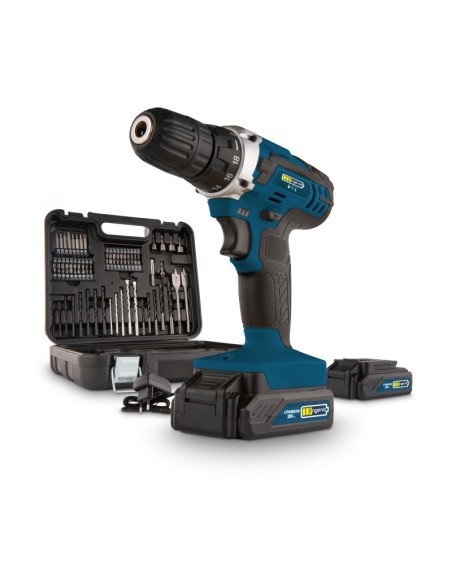 Taladro/destornillador inalámbrico Ingenio 20 V con baterías Li-ion