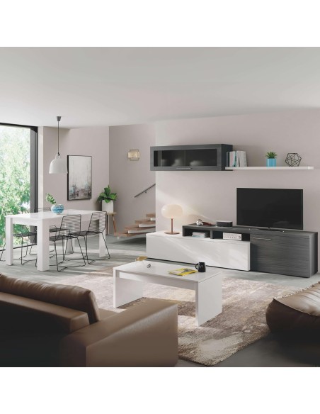 Mesa de Centro Elevable Blanca