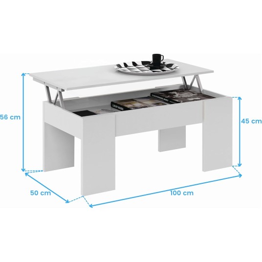 Mesa de Centro Elevable Flow