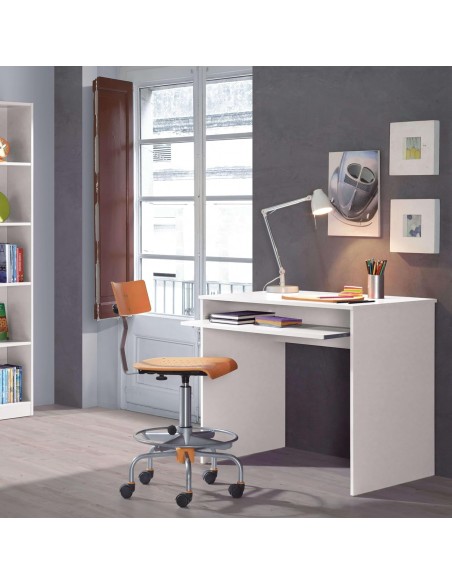 Mesa Kids Fores escritorio blanco artik