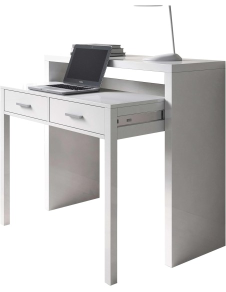 Escritorio Tyrion blanco artik consola extensible