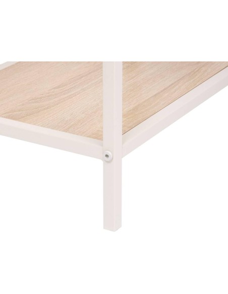 Estantería Curvy con 4 Niveles de Metal y MDF