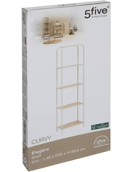 Estantería Curvy Alta – Diseño Elegante y Funcional