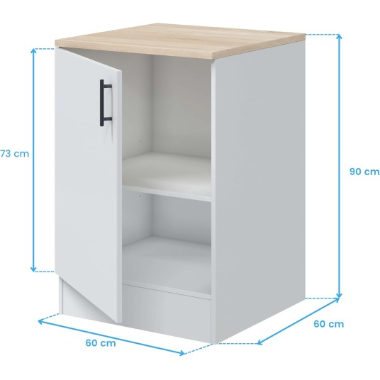 Módulo Bajo de Cocina Kira 60 cm