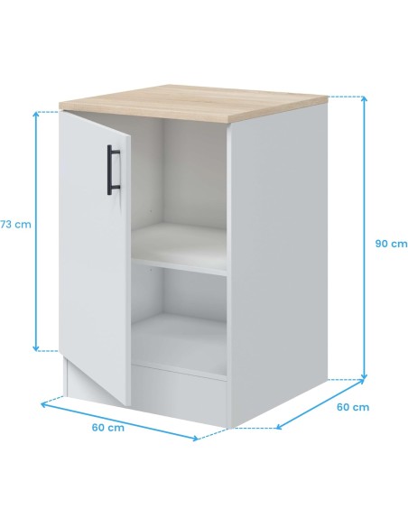 Módulo Bajo de Cocina Kira 60 cm